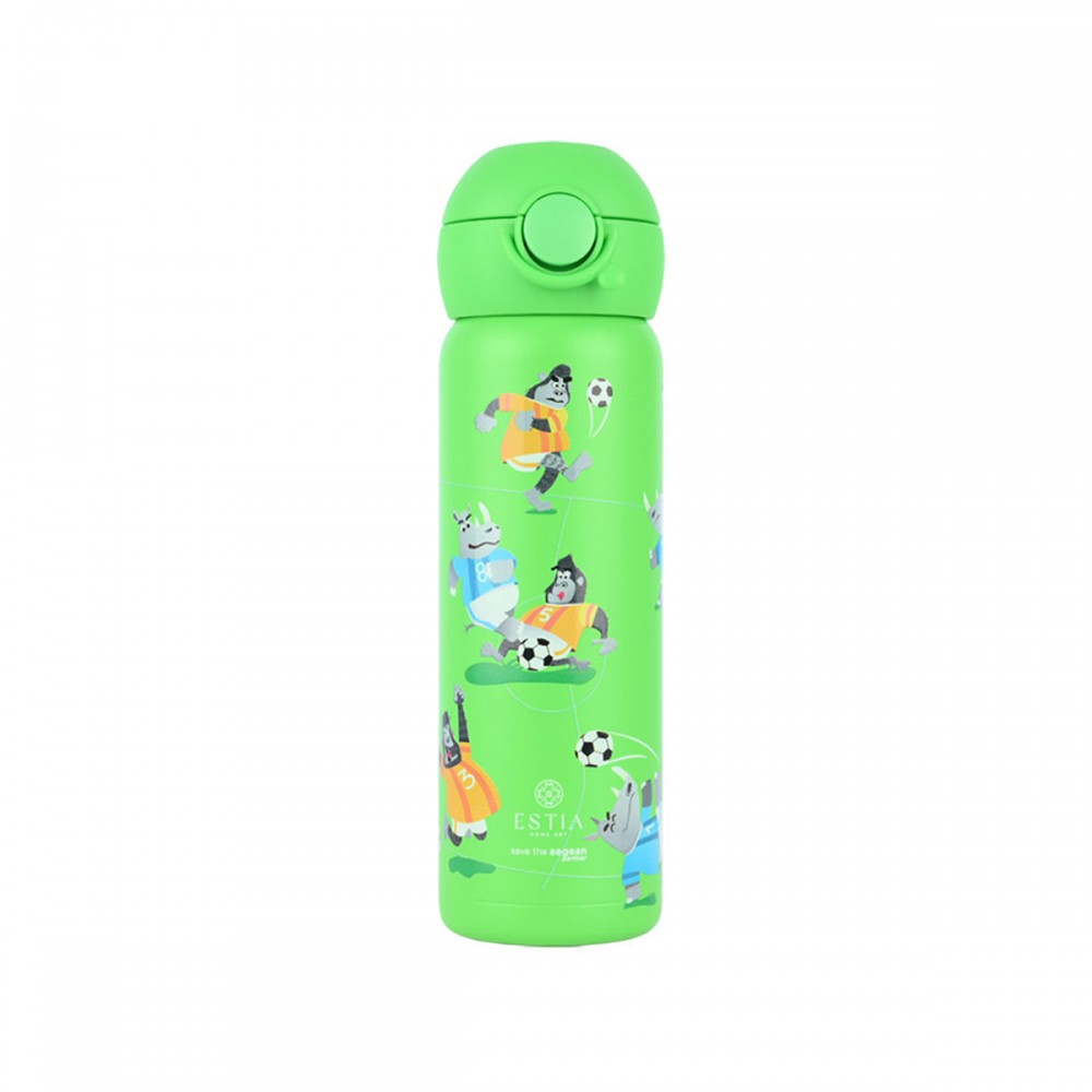 Estia Home Παιδικό Παγούρι Θερμός 500ml Jungle Kick (01-33156) Estia Home Παιδικό Παγούρι Θερμός 500ml Jungle Kick (01-33156)