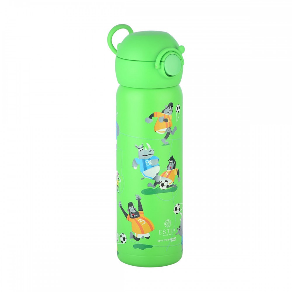 Estia Home Παιδικό Παγούρι Θερμός 500ml Jungle Kick (01-33156) Estia Home Παιδικό Παγούρι Θερμός 500ml Jungle Kick (01-33156)