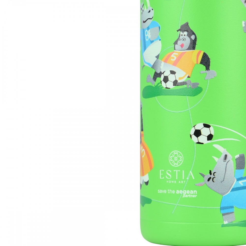 Estia Home Παιδικό Παγούρι Θερμός 500ml Jungle Kick (01-33156) Estia Home Παιδικό Παγούρι Θερμός 500ml Jungle Kick (01-33156)