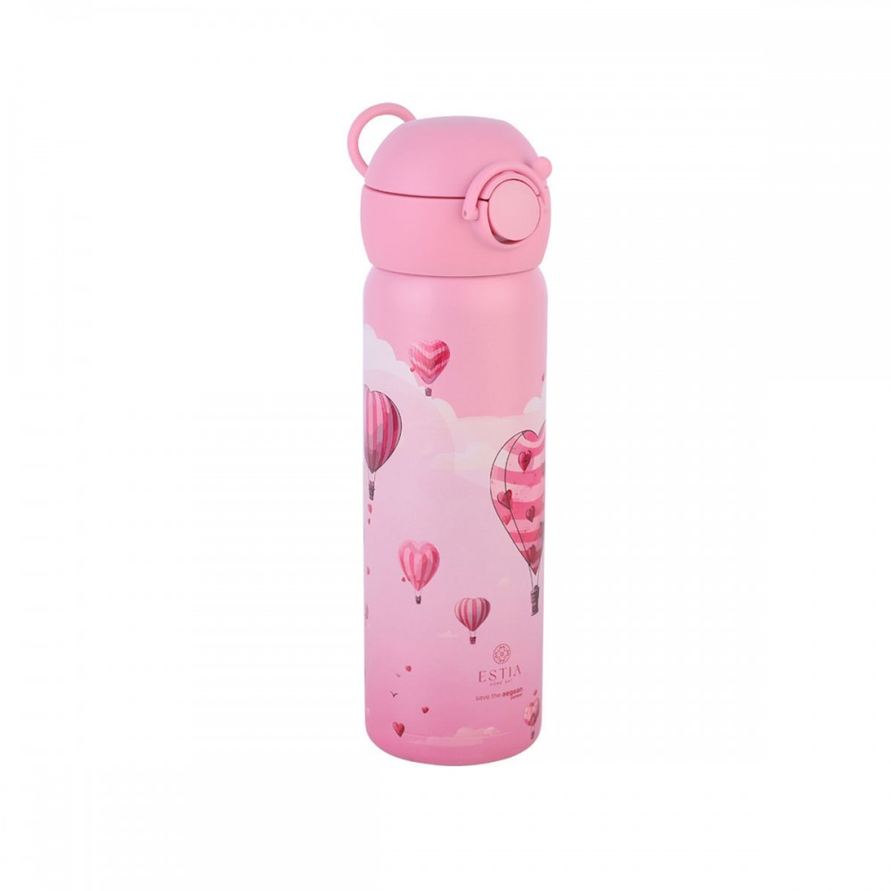 Estia Home Παιδικό Παγούρι Θερμός 500ml Love Ascend (01-33163) Estia Home Παιδικό Παγούρι Θερμός 500ml Love Ascend (01-33163)