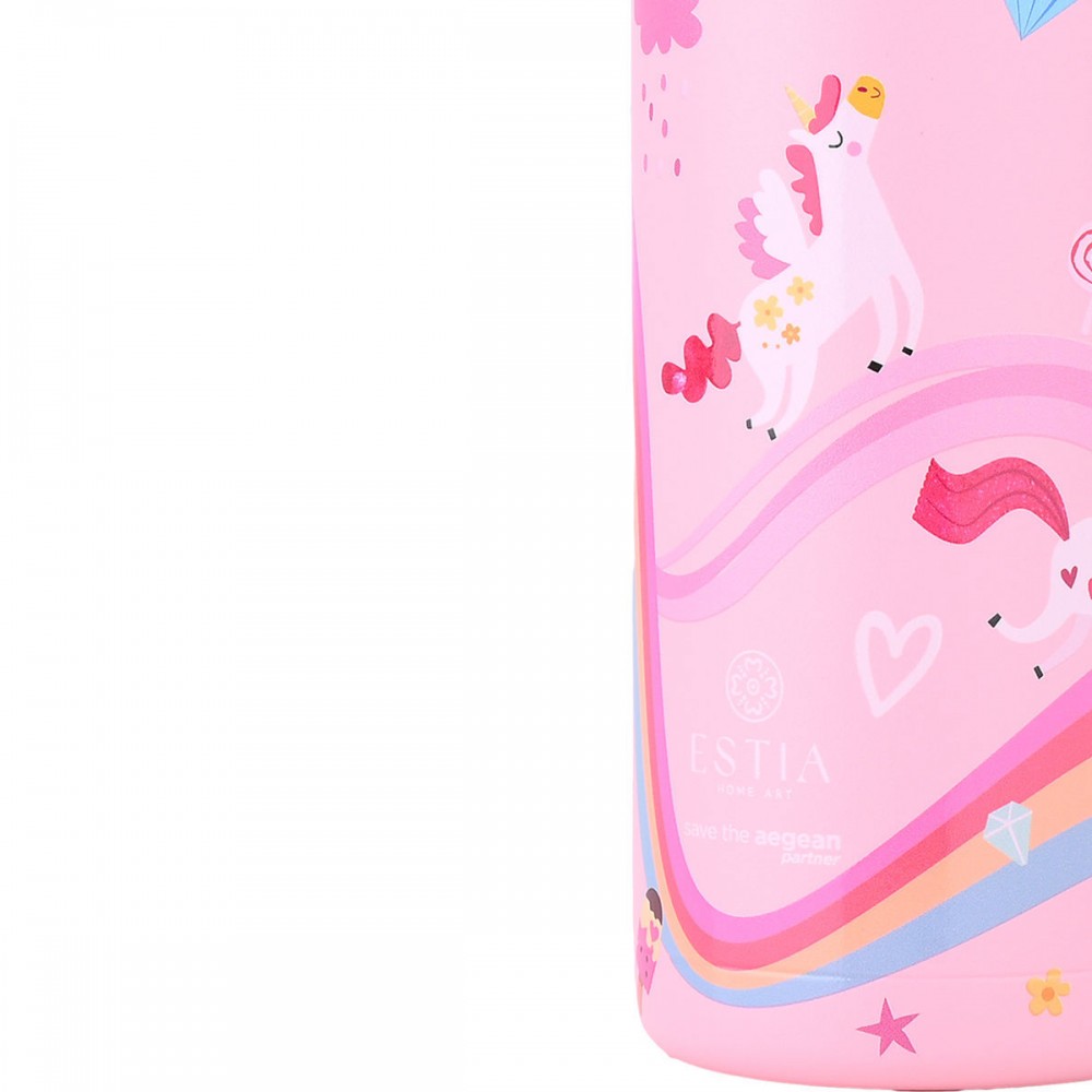 Estia Home Παιδικό Παγούρι Θερμός 500ml Rainbow Dreams (01-34207) Estia Home Παιδικό Παγούρι Θερμός 500ml Rainbow Dreams (01-34207)