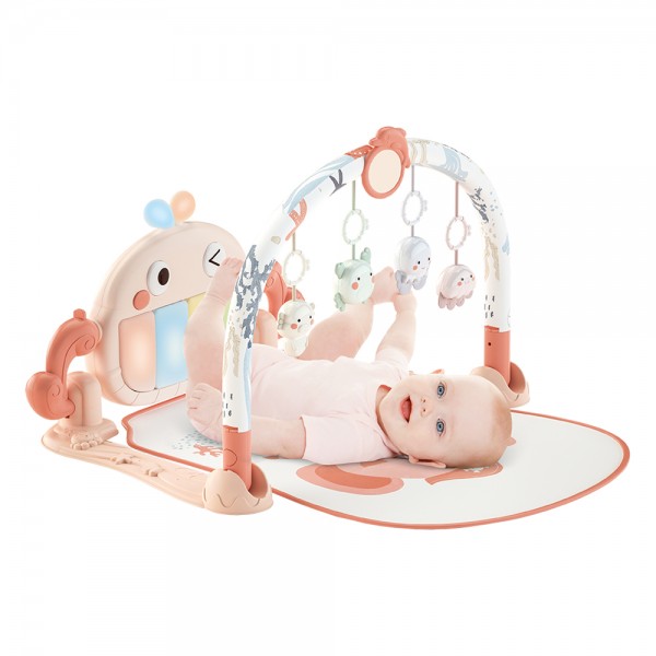 Bebestars Γυμναστήριο Δραστηριοτήτων Piano Whale Pink (100-204) Bebestars Γυμναστήριο Δραστηριοτήτων Piano Whale Pink (100-204)