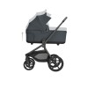 Kikkaboo Goya 5-1 σύστημα μεταφοράς platinum (καρότσι, πορτ μπεμπέ, κάθισμα 40-87, κάθισμα 40-105, βάση isofix) Graphite (10010201715)