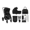 Kikkaboo Goya 5-1 σύστημα μεταφοράς platinum (καρότσι, πορτ μπεμπέ, κάθισμα 40-87, κάθισμα 40-105, βάση isofix) Noir (10010201745)