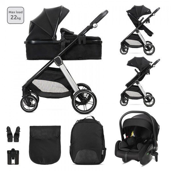 Lorelli Σύστημα Μετακίνησης  3 σε 1 Aspen Black (10022022501) Lorelli Σύστημα Μετακίνησης  3 σε 1 Aspen Black (10022022501)