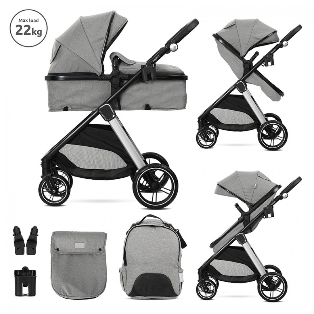 Lorelli Σύστημα Μετακίνησης 2 σε 1 Aspen Grey (10022062506) Lorelli Σύστημα Μετακίνησης 2 σε 1 Aspen Grey (10022062506)