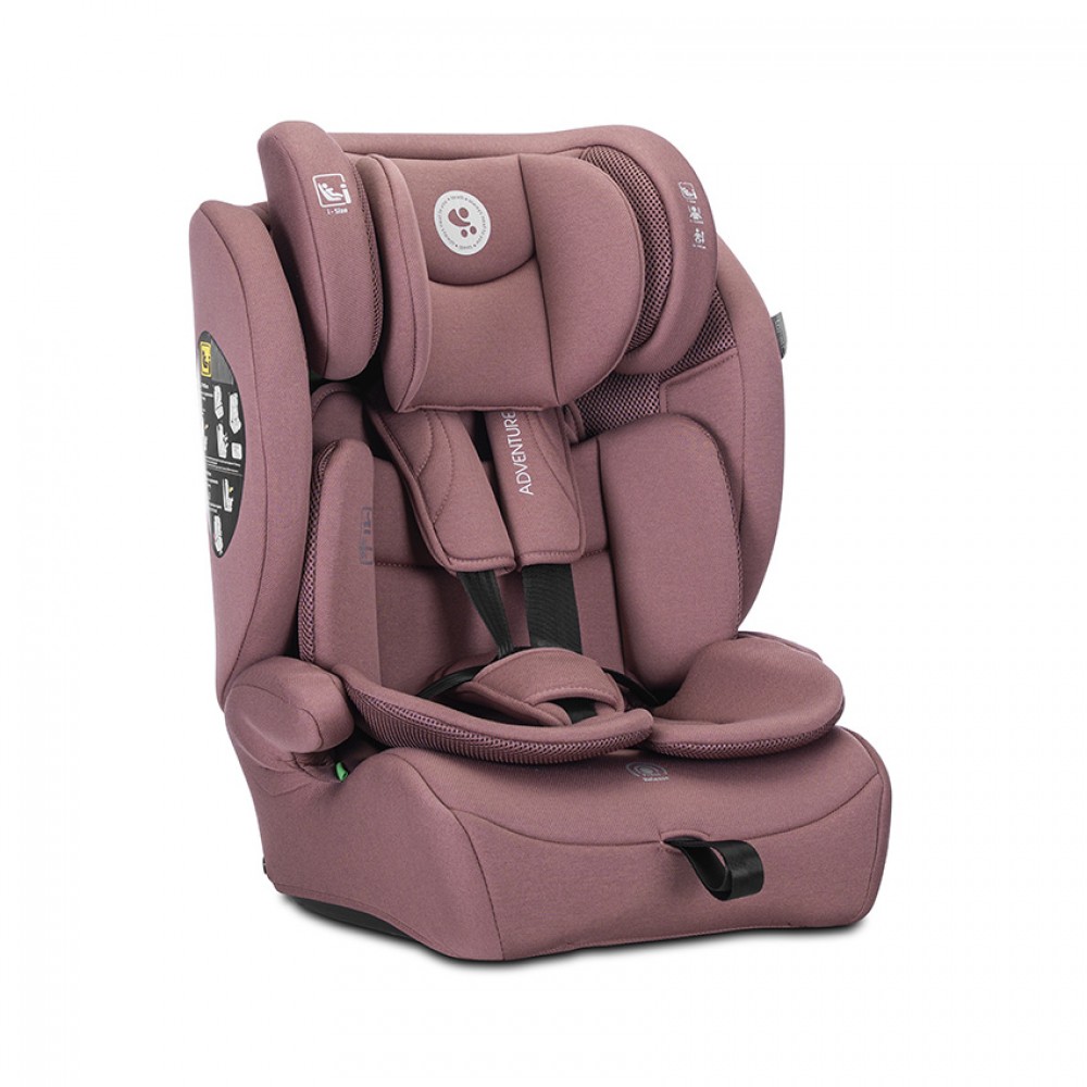 Lorelli Κάθισμα Αυτοκινήτου Adventure i-Size 76-150cm Pink (10071952605)