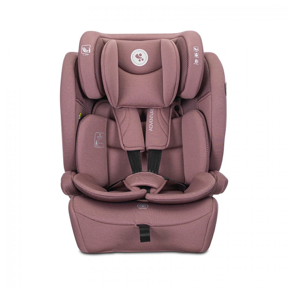 Lorelli Κάθισμα Αυτοκινήτου Adventure i-Size 76-150cm Pink (10071952605)