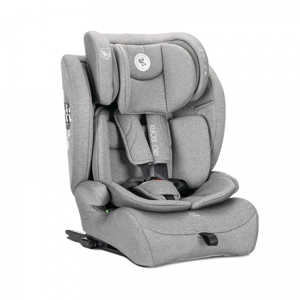Lorelli Κάθισμα Αυτοκινήτου Rio i-Size 76-150cm Isofix Grey (10071962604)