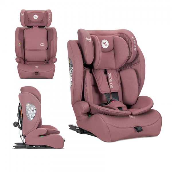 Lorelli Κάθισμα Αυτοκινήτου Rio i-Size 76-150cm Isofix Pink (10071962606)