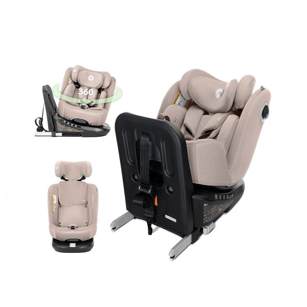 Lorelli Κάθισμα Αυτοκινήτου Auriga i-Size 40-150cm 360° Isofix Beige (10072102603)