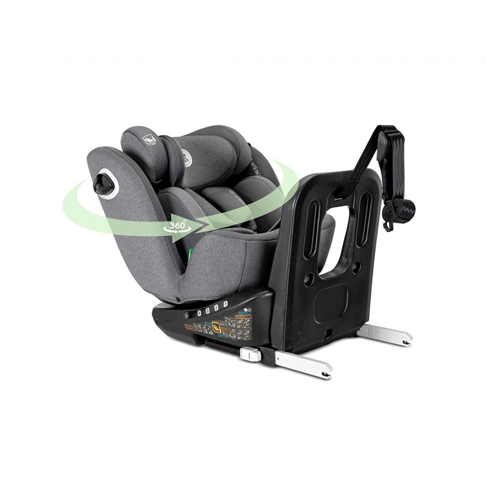 Lorelli Κάθισμα Αυτοκινήτου Auriga i-Size 40-150cm 360° Isofix Black (10072102601)