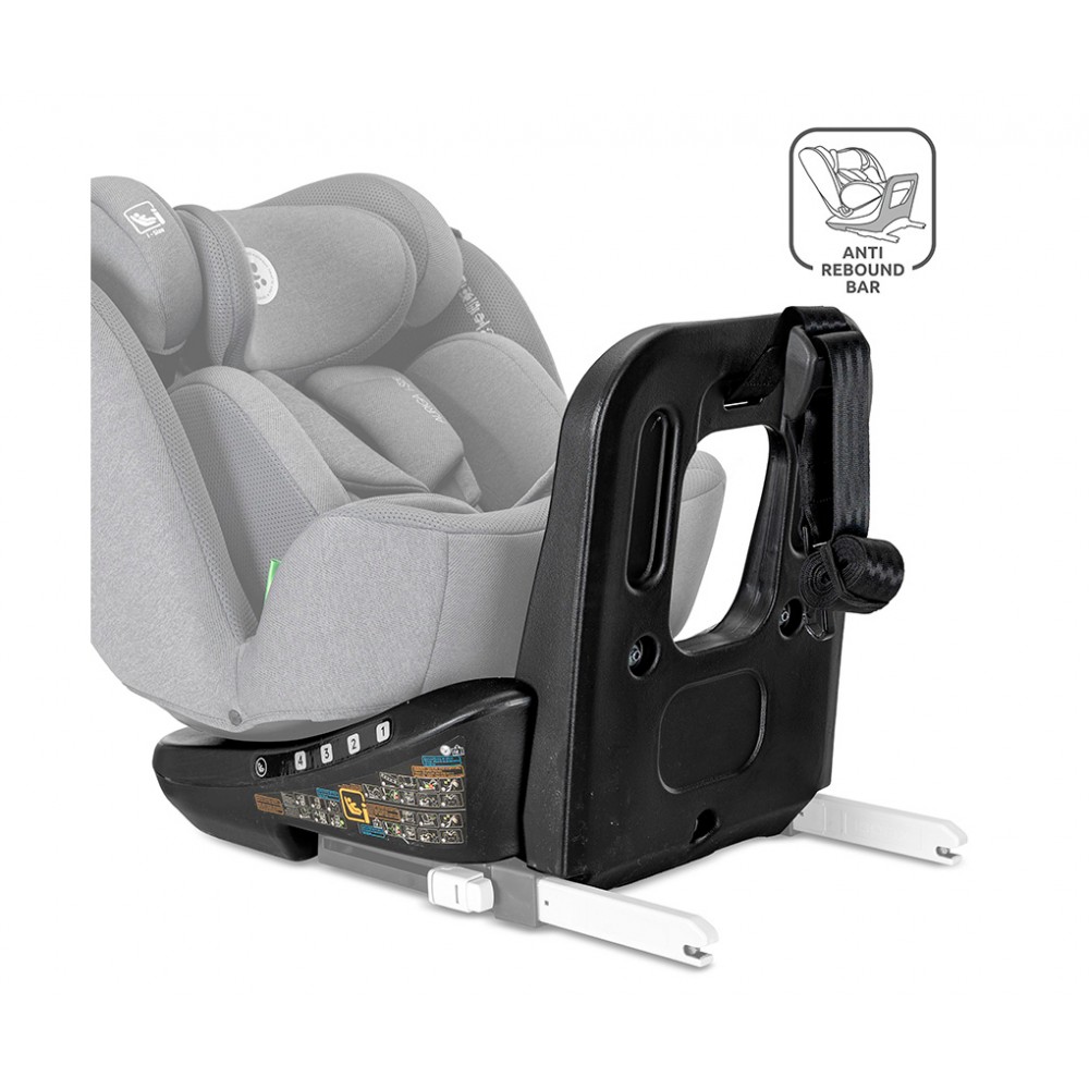 Lorelli Κάθισμα Αυτοκινήτου Auriga i-Size 40-150cm 360° Isofix Black (10072102601)