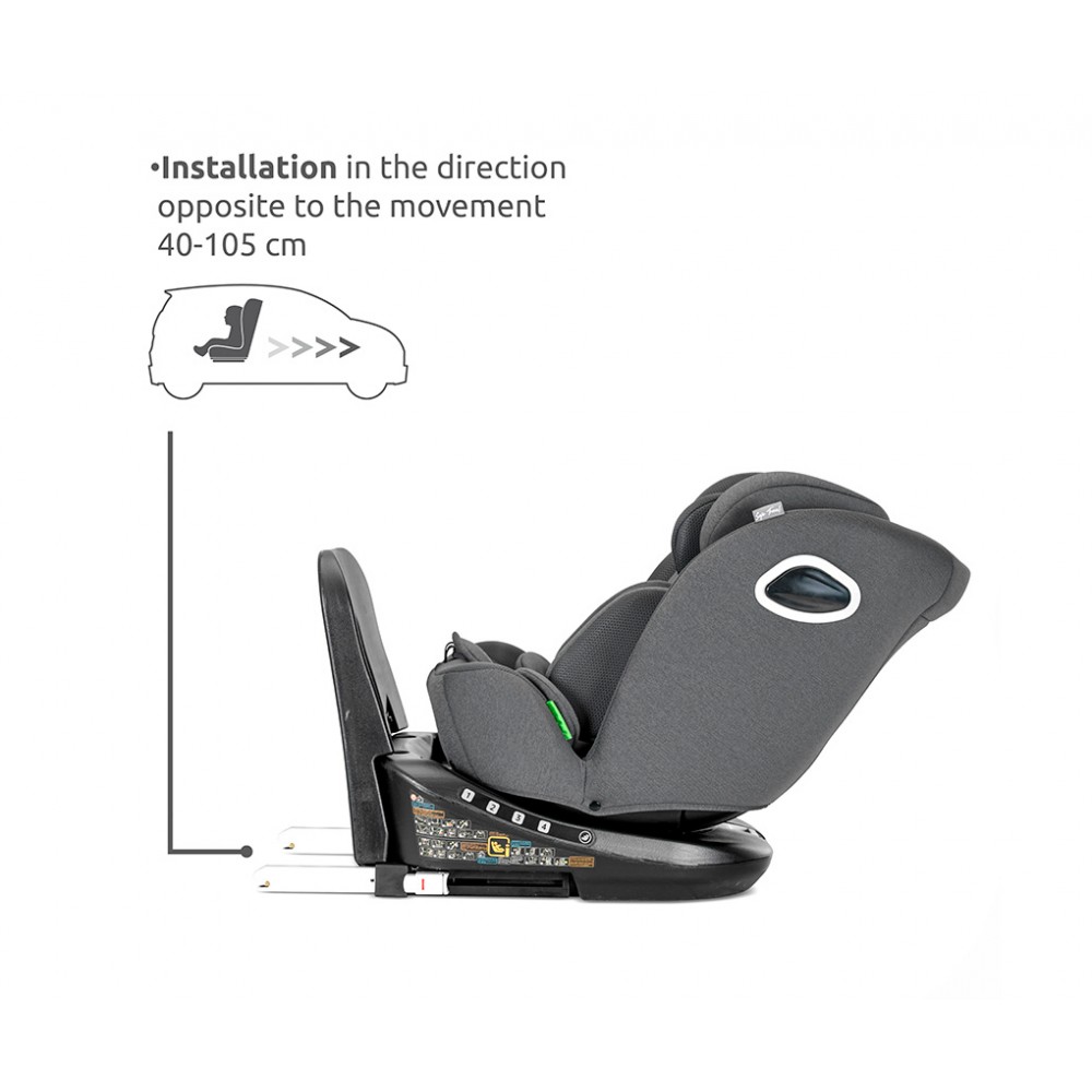 Lorelli Κάθισμα Αυτοκινήτου Auriga i-Size 40-150cm 360° Isofix Black (10072102601)