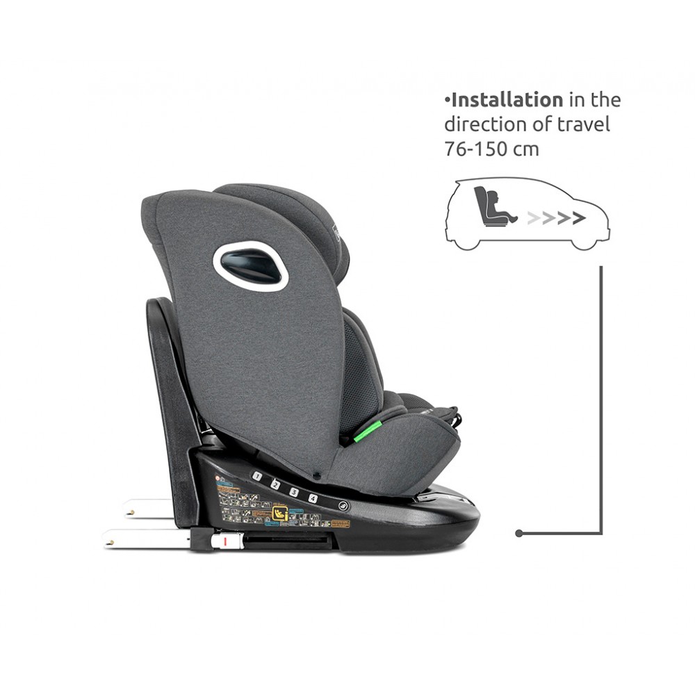 Lorelli Κάθισμα Αυτοκινήτου Auriga i-Size 40-150cm 360° Isofix Black (10072102601)