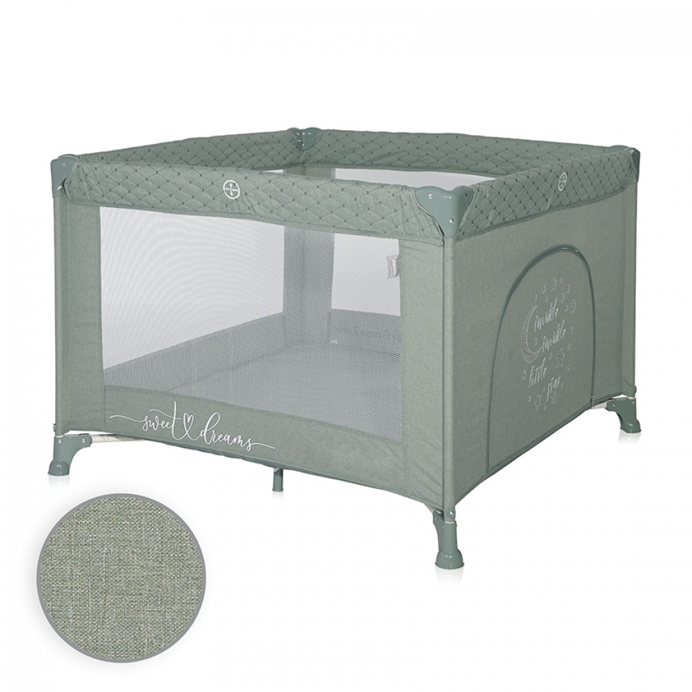 Lorelli Bertoni Τετράγωνο Πάρκο μωρού Playpen Sunny Playgroud Iceberg Green Star (10080602218)