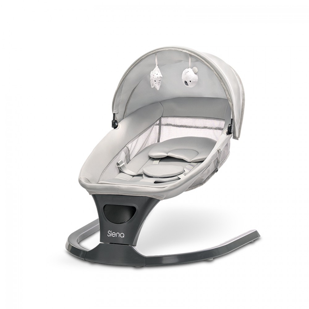 Cangaroo  Ηλεκτρική Ρηλάξ-Κούνια Siena Light Grey (10090110001) Cangaroo  Ηλεκτρική Ρηλάξ-Κούνια Siena Light Grey (10090110001)