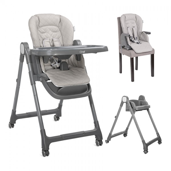 Lorelli Καρέκλα Φαγητού Chef 3 in 1 Beige Leather (10100522507) Lorelli Καρέκλα Φαγητού Chef 3 in 1 Beige Leather (10100522507)