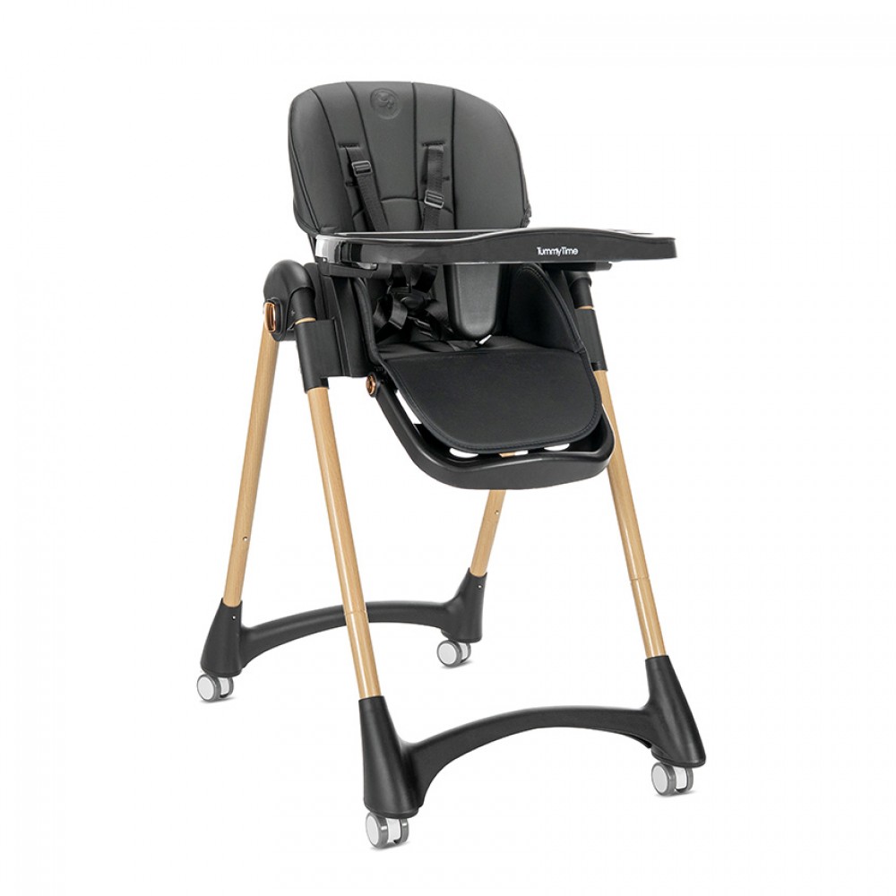 Lorelli Καρεκλάκι Φαγητού Tummy Time Black (10100602501)