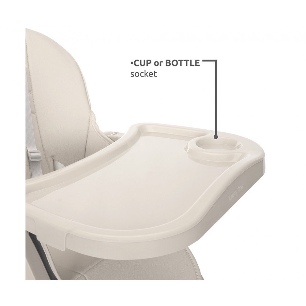 Lorelli Καρεκλάκι Φαγητού Tummy Time Grey (10100602506)