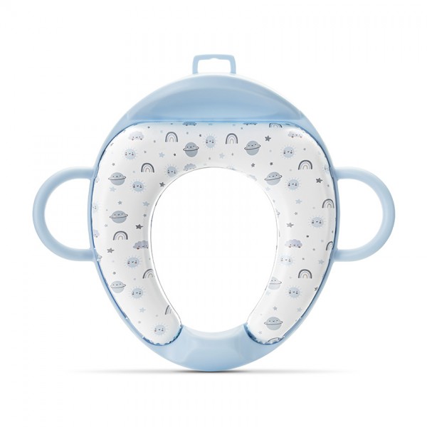 Lorelli Bertoni Εκπαιδευτικό Ανατομικό Mαλακό Κάθισμα Τουαλέτας  Planets Blue (10130702601)