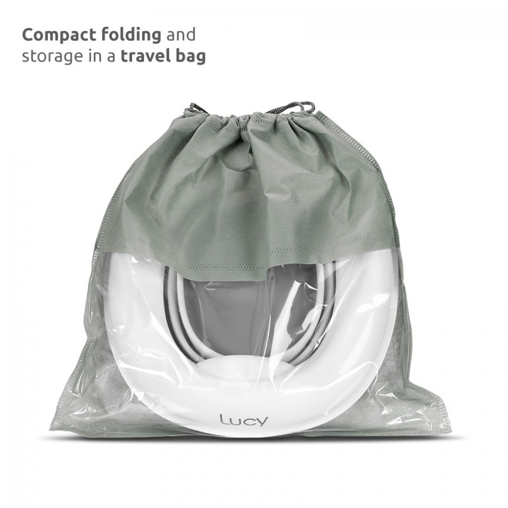 Γιο-Γιο Φορητό & Εκπαιδευτικό Κάθισμα Τουαλέτας Lucy 2Σε 1 Grey (10131070003)