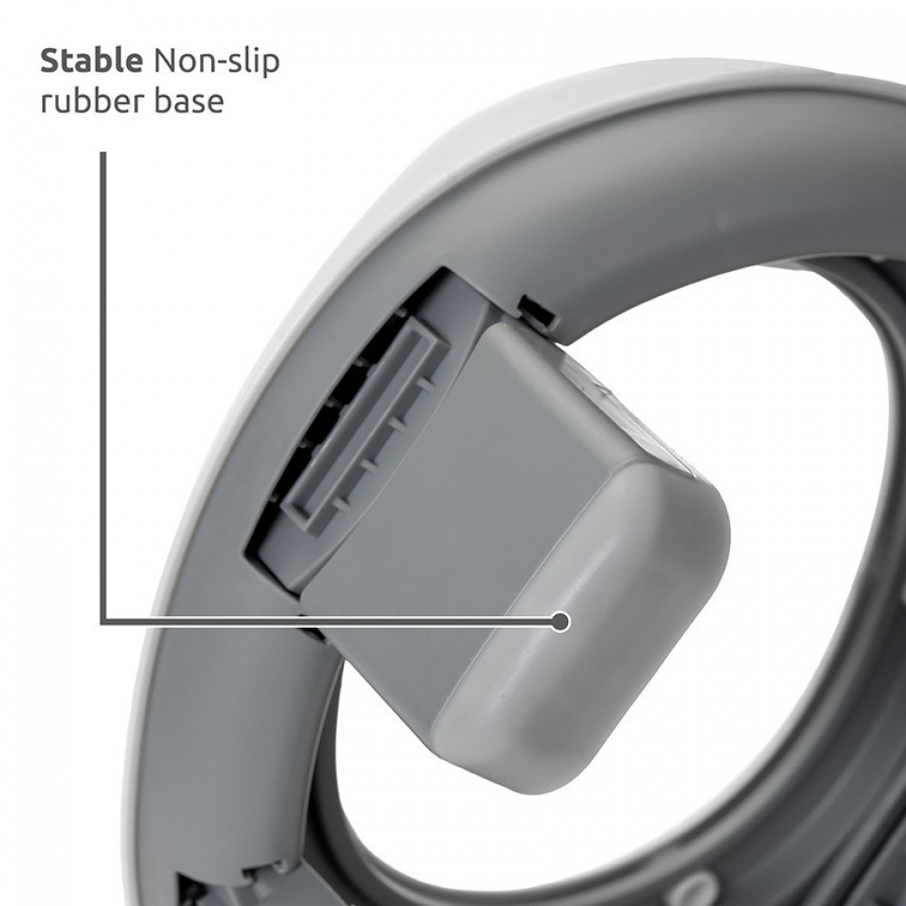 Γιο-Γιο Φορητό & Εκπαιδευτικό Κάθισμα Τουαλέτας Lucy 2Σε 1 Grey (10131070003)