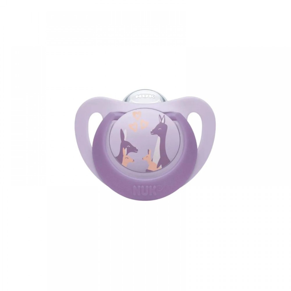 NUK First Choice Πιπίλα Σιλικόνης 6-18m, Kangaroo (10176370)