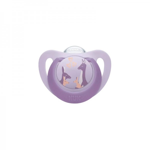NUK First Choice Πιπίλα Σιλικόνης 6-18m, Kangaroo (10176370)