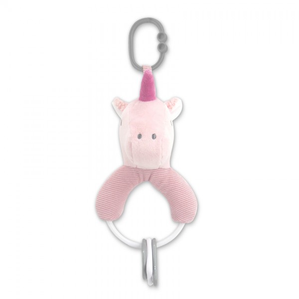 Lorelli Κρεμαστή Λούτρινη Κουδουνίστρα Unicorn Pink Natural (10191400007) Lorelli Κρεμαστή Λούτρινη Κουδουνίστρα Unicorn Pink Natural (10191400007)