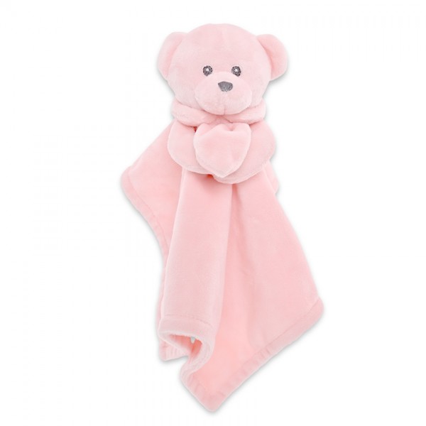 Lorelli Πανάκι Παρηγοριάς Bear Pink Natural (10191610002) Lorelli Πανάκι Παρηγοριάς Bear Pink Natural (10191610002)