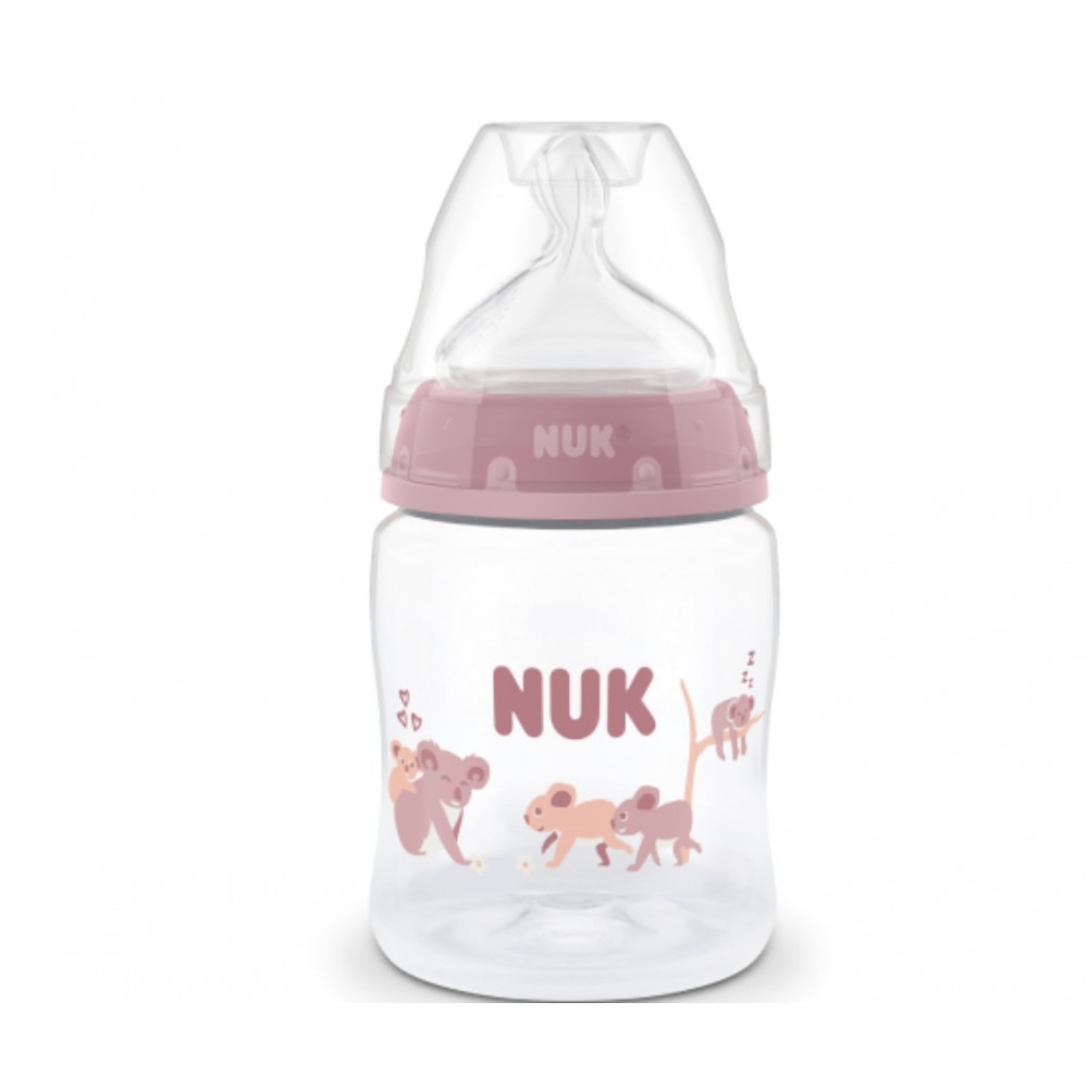 Nuk Πλαστικό Μπιμπερό First Choice Κατά των Κολικών με Θηλή Σιλικόνης για 0+ μηνών 150ml koala (10215416)