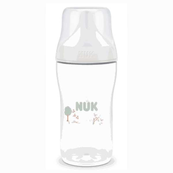 Nuk Μπιμπερό Πλαστικό 260ml Perfect Match με θηλή 3m+ Sheep (10216326)