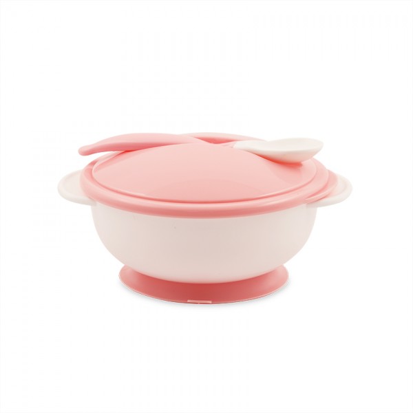 Lorelli Μπoλ Ταΐσματος Με Κουταλάκι Και Καπάκι Blush Pink (10230400005) Lorelli Μπoλ Ταΐσματος Με Κουταλάκι Και Καπάκι Blush Pink (10230400005)