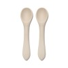 Lorelli Σετ Κουτάλια Σιλικόνης 2Τμχ. Natural Beige (10230690005) Lorelli Σετ Κουτάλια Σιλικόνης 2Τμχ. Natural Beige (10230690005)