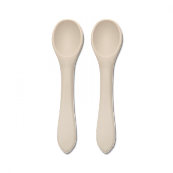 Lorelli Σετ Κουτάλια Σιλικόνης 2Τμχ. Natural Beige (10230690005) Lorelli Σετ Κουτάλια Σιλικόνης 2Τμχ. Natural Beige (10230690005)