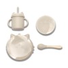 Lorelli Σετ Φαγητού από Σιλικόνη 4 τεμαχίων Beige (10230700005) Lorelli Σετ Φαγητού από Σιλικόνη 4 τεμαχίων Beige (10230700005)