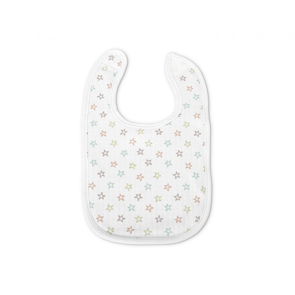 Lorelli Σαλιάρα Βρεφική Σετ 3τμχ. Velcro Unisex White (10260290001)