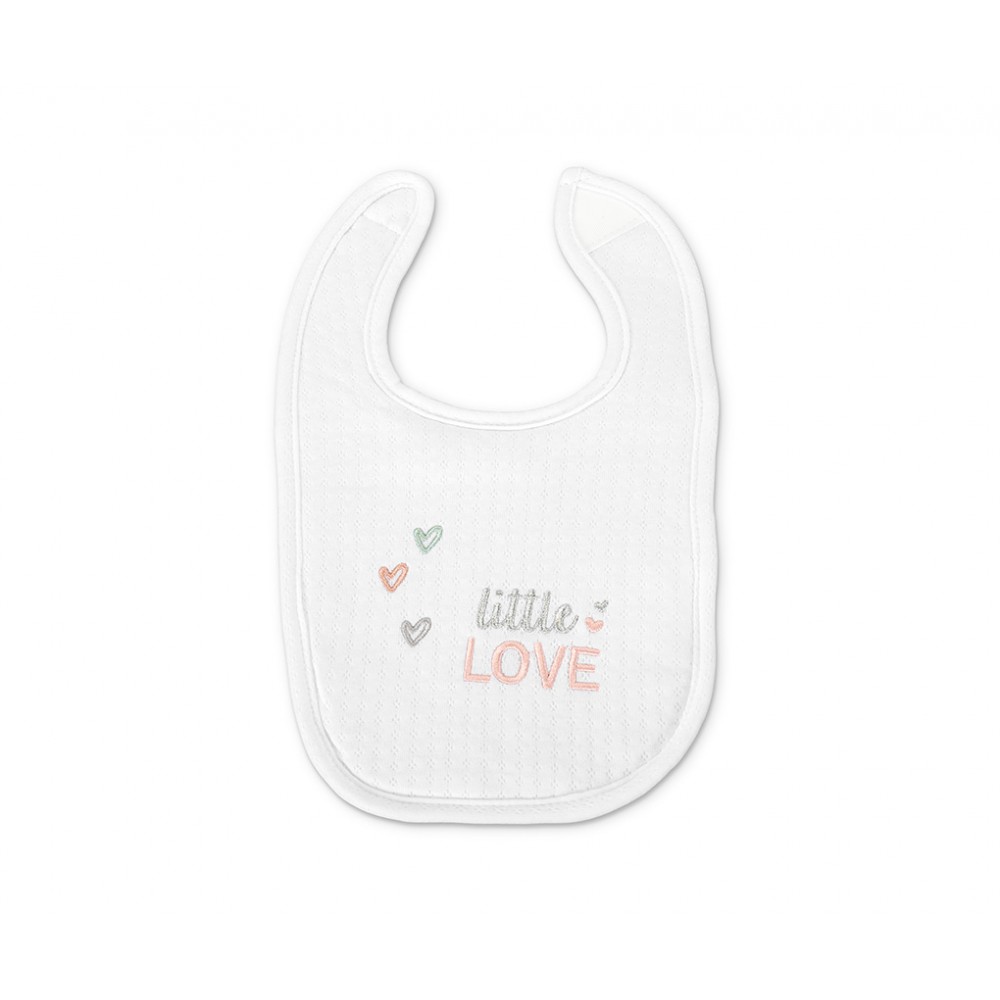 Lorelli Σαλιάρα Βρεφική Σετ 3τμχ. Velcro Girl Pink (10260290003)