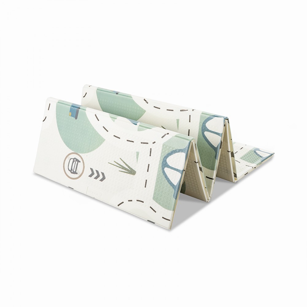 Lorelli Παιδικό Αναδιπλούμενο Θερμικό Χαλάκι Παιχνιδιών Διπλής Όψεως 180x200 Funny City & Stars (10300490001)