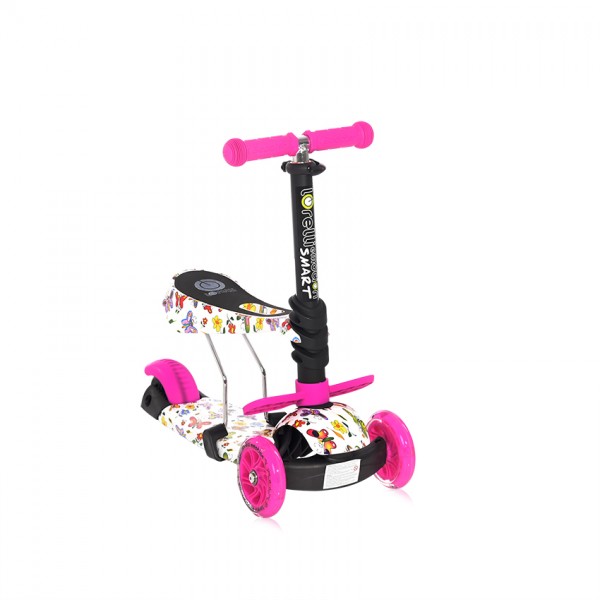 Lorelli Bertoni Scooter Smart Pink Butterfly (10390020021) Lorelli Bertoni Scooter Smart Pink Butterfly (10390020021)