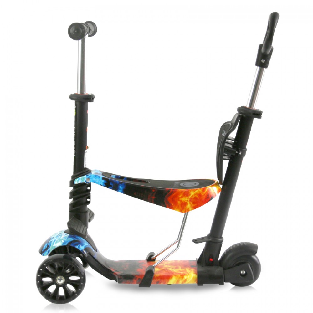 Lorelli Bertoni Scooter Draxter Plus Red Flame Με χειρολαβή Γονέα (10390140018) Lorelli Bertoni Scooter Draxter Plus Red Flame Με χειρολαβή Γονέα (10390140018)