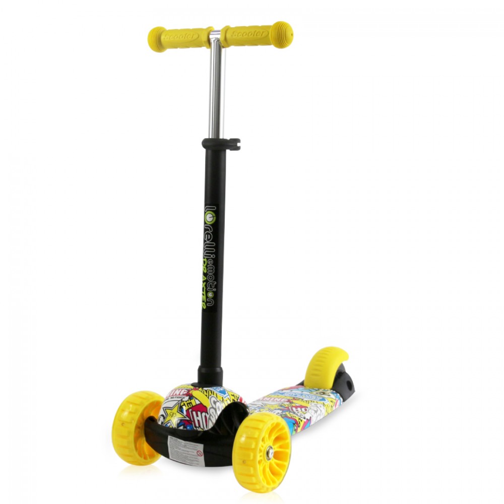 Lorelli Bertoni Scooter Draxter Plus Graffiti Smile Με χειρολαβή Γονέα (10390140019) Lorelli Bertoni Scooter Draxter Plus Graffiti Smile Με χειρολαβή Γονέα (10390140019)