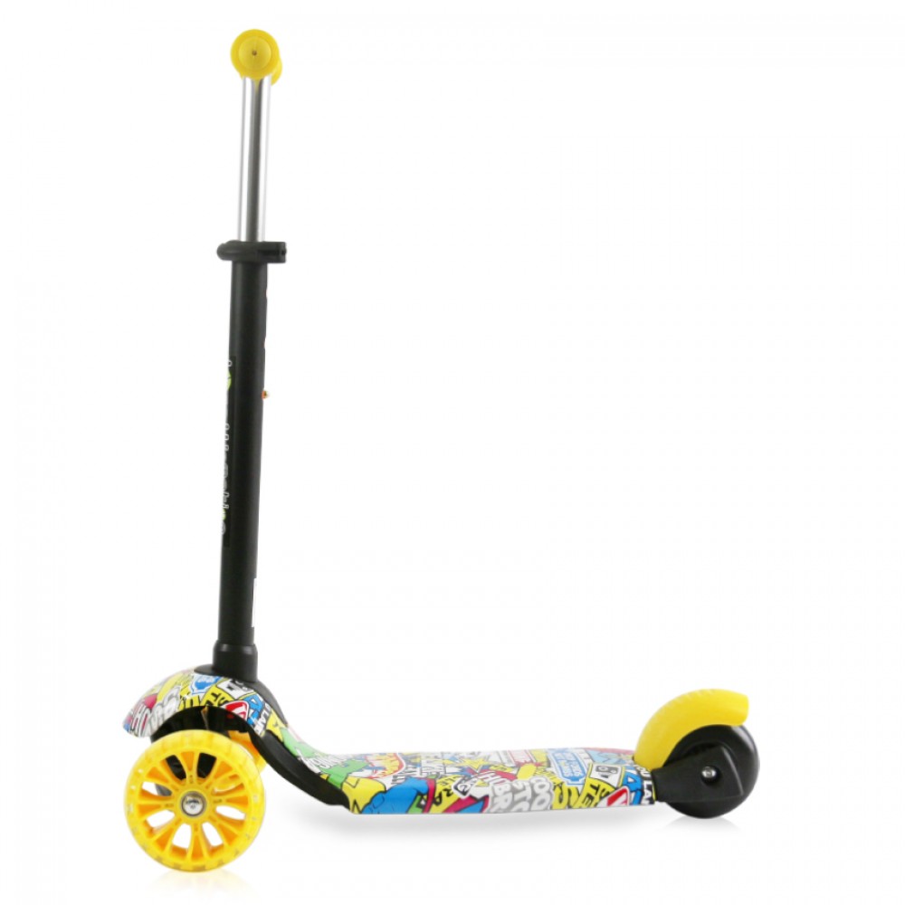 Lorelli Bertoni Scooter Draxter Plus Graffiti Smile Με χειρολαβή Γονέα (10390140019) Lorelli Bertoni Scooter Draxter Plus Graffiti Smile Με χειρολαβή Γονέα (10390140019)