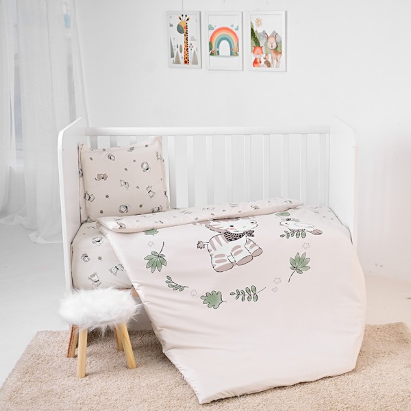 Lorelli Σετ Προίκα Μωρού Cosy 3 τμχ Ranforce Jungle Beige (10420016801)