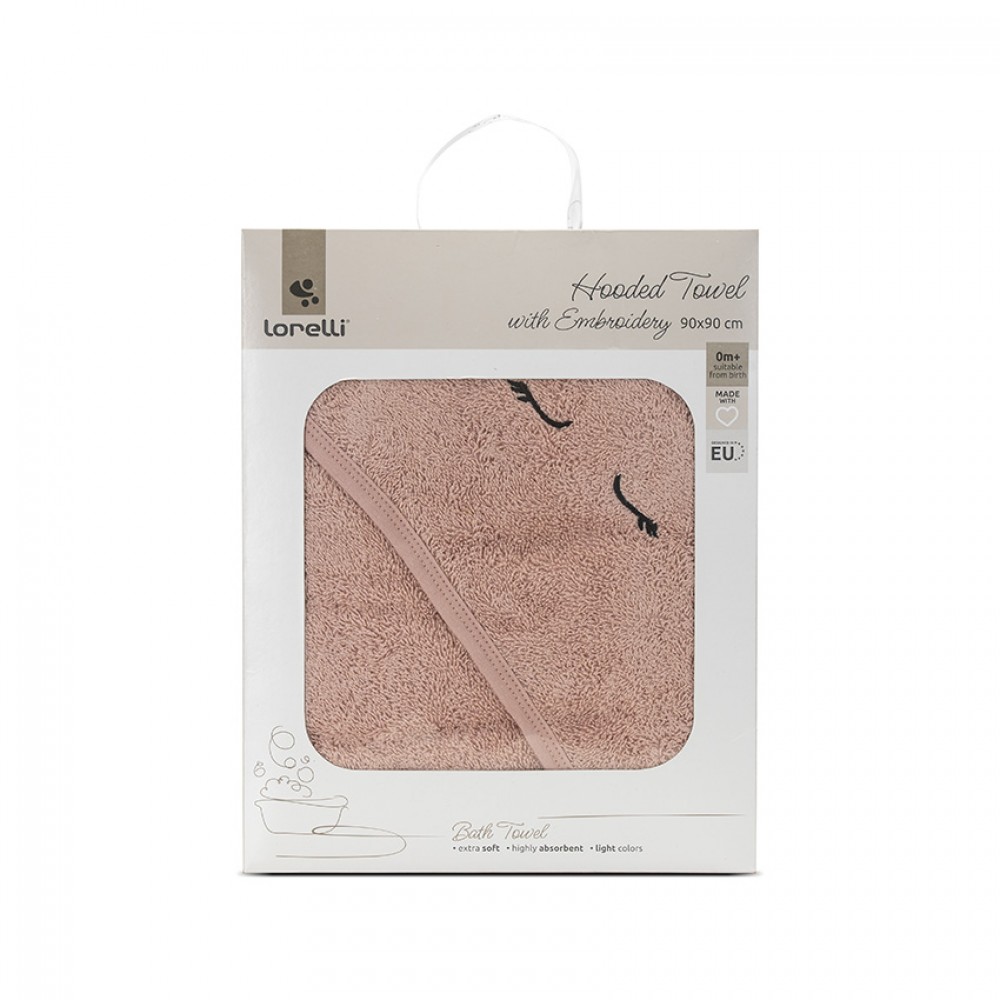 Lorelli  Μπέρτα Μπάνιου 90x90cm Rose Smoke (10420090003)