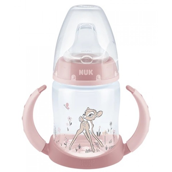 Nuk Εκπαιδευτικό Μπιμπερό με Λαβές First Choice 6m+ Bambi 150ml (10743313) Nuk Εκπαιδευτικό Μπιμπερό με Λαβές First Choice 6m+ Bambi 150ml (10743313)