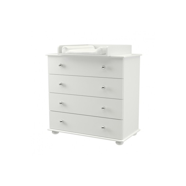 Asterias Bebe Συρταριέρα Εβελίνα 82x44x89cm (10948) Asterias Bebe Συρταριέρα Εβελίνα 82x44x89cm (10948)