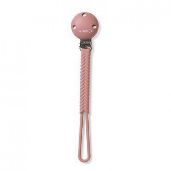 Saro Κλιπ Πιπίλας Σιλικόνης Pink 0+M (14427) Saro Κλιπ Πιπίλας Σιλικόνης Pink 0+M (14427)