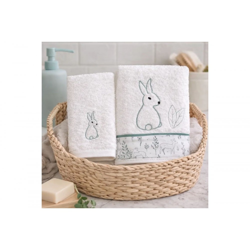 Baby Star Σετ Βρεφικές Πετσέτες 2τμχ Larvik (1452)